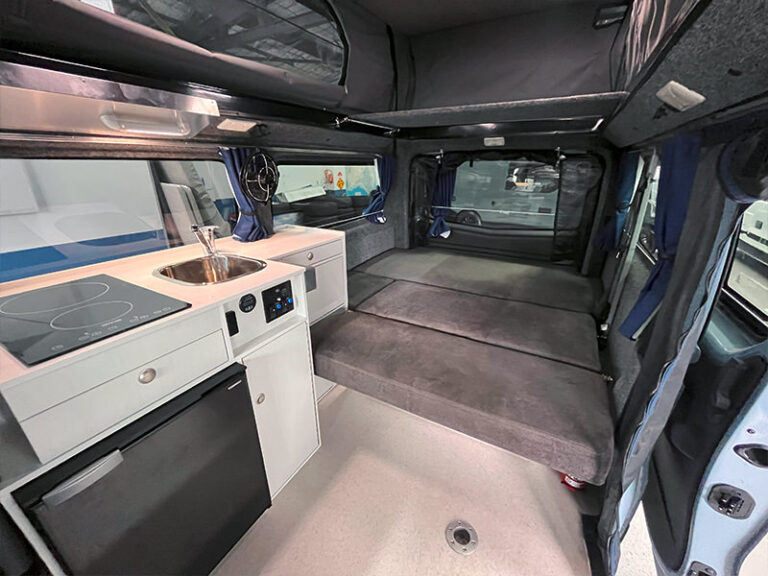 Frontline-Camper-Renault-Trafic-Pro-Bed-Area
